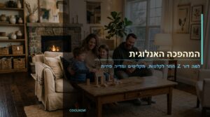המהפכה האנלוגית: למה דור Z חוזר לקלטות, תקליטים ומדיה פיזית ב-2026